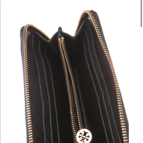 Tory Burch Leather Continental Wallet - Picture 8 of 8